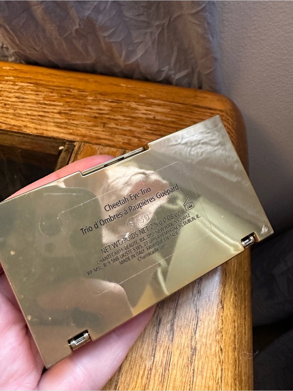 Chantecaille Cheetah Eye Trio Eyeshadow Palette Limited Edition - Picture 3 of 3